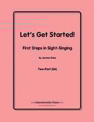 cover Let's Get Started! Digital File Reproducible PDF cover